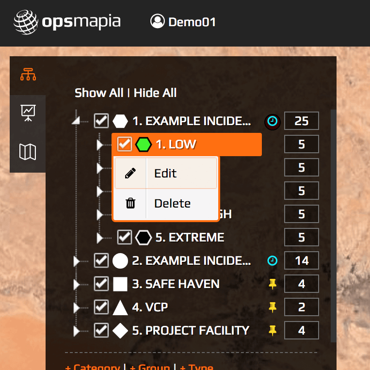 Features - OPSMAPIA - Centerlized Map Information System