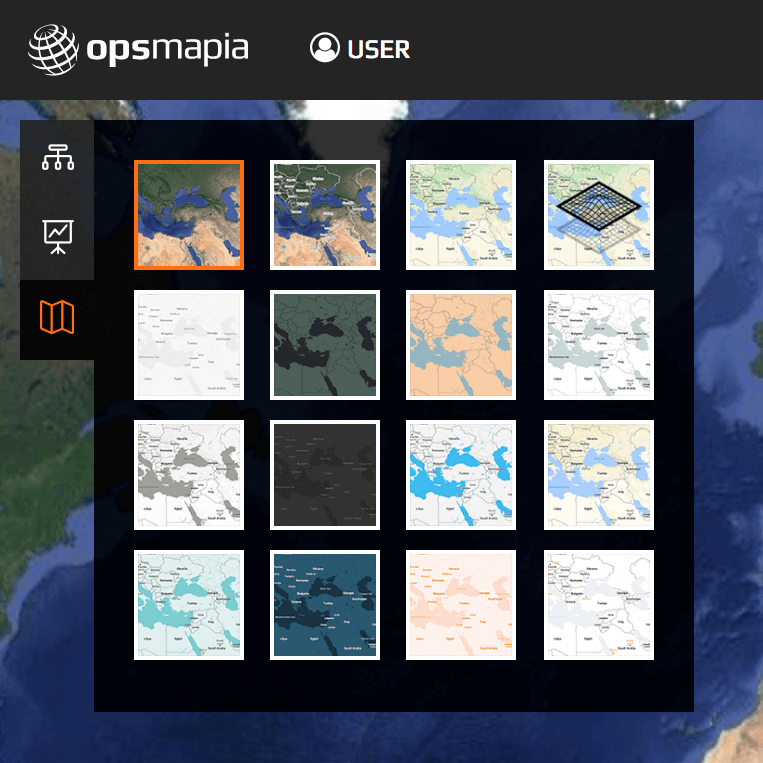 Switch Between Base Maps